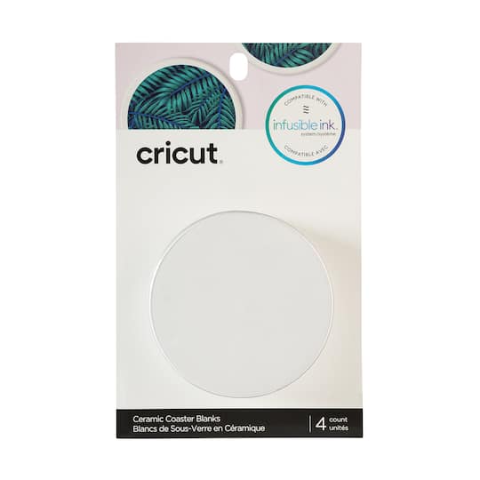 Cricut® Round Coaster Blanks